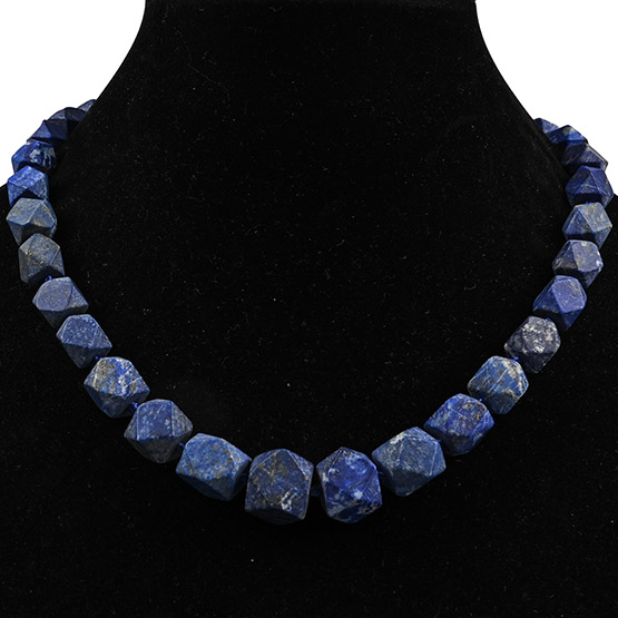 Lapis Lazuli Bead Necklace String