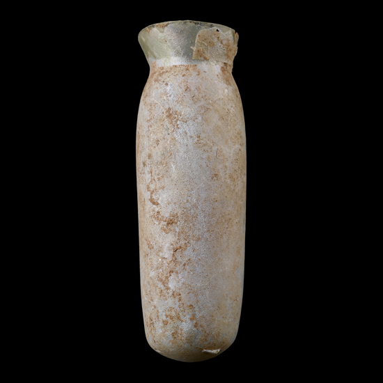 Roman Iridescent Glass Bottle