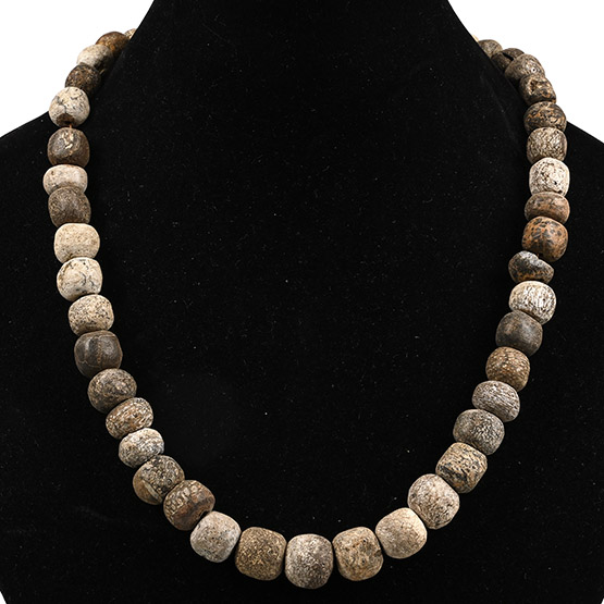 Woolly Mammoth Bone Bead Necklace String