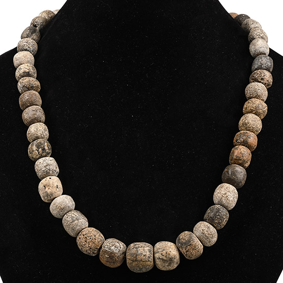 Woolly Mammoth Bone Bead Necklace String
