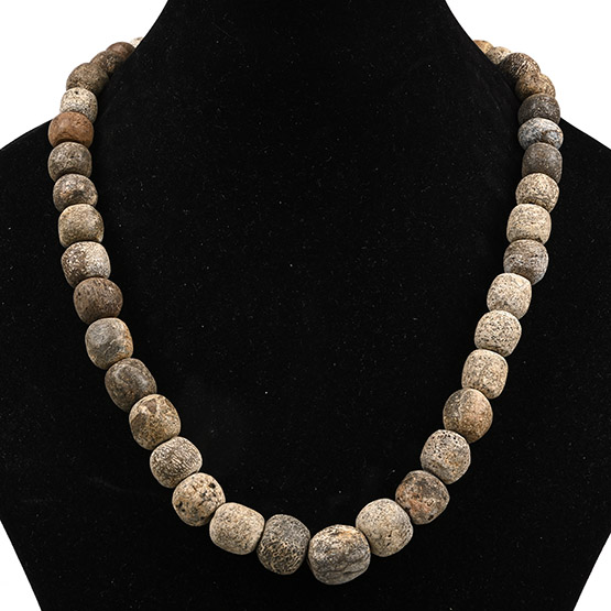 Woolly Mammoth Bone Bead Necklace String