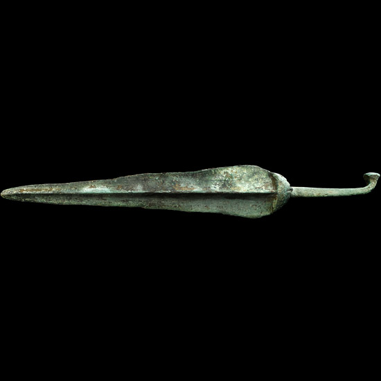 Western Asiatic Bronze Tanged Spearhead