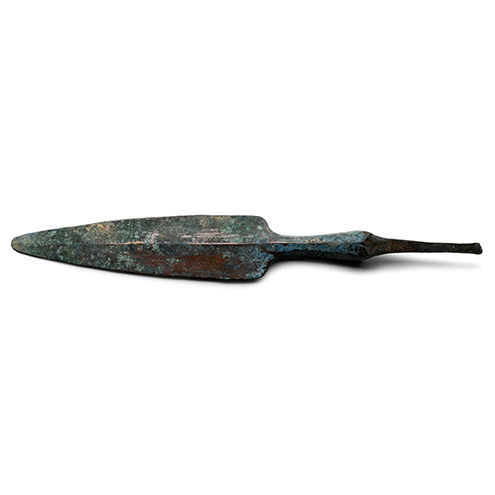 Western Asiatic Bronze Tanged Spearhead