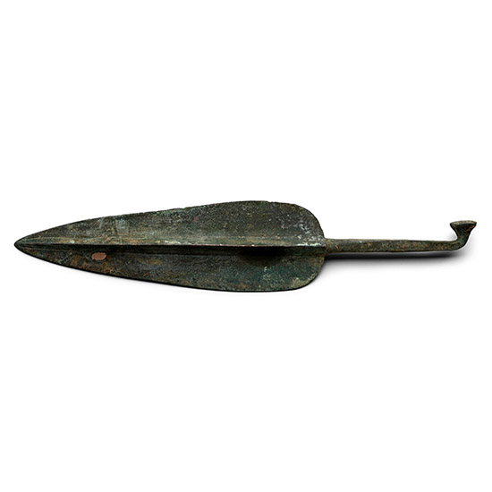 Western Asiatic Bronze Tanged Spearhead