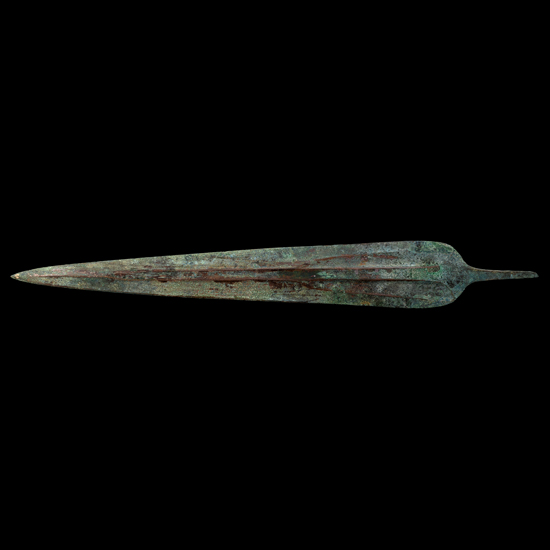 Luristan Bronze Tanged Short Sword