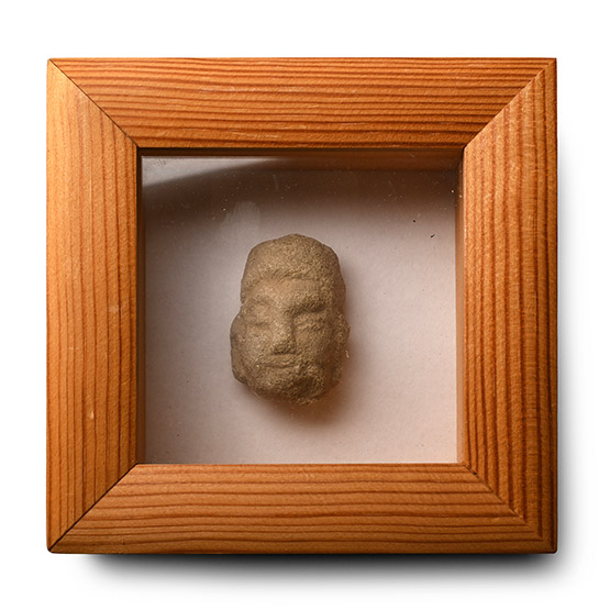 Framed Chinese Song Terracotta Head