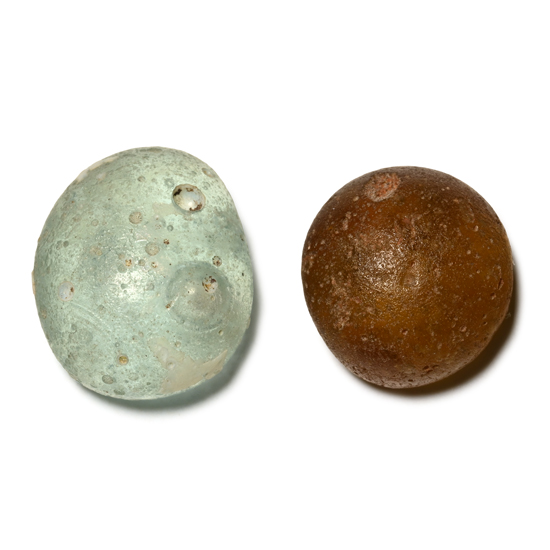 Roman Glass Gaming Counter Group