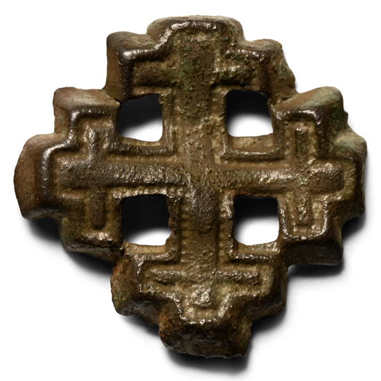 Medieval Bronze Knights Holy Sepulchre Badge