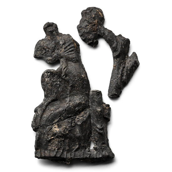 Medieval Pewter Pilgrims Badge Fragment