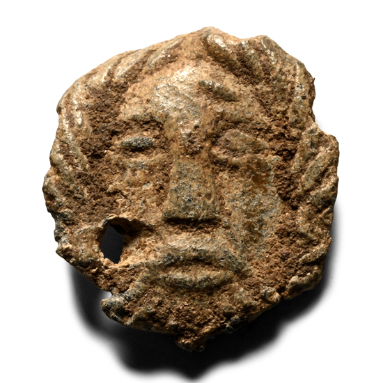 Medieval Pewter Pilgrims Token with Vernicle