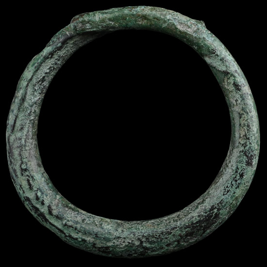 Bronze Age Decorated Coiled Bracelet