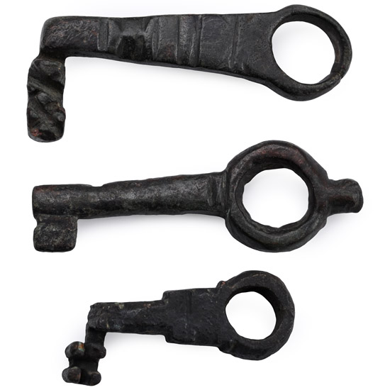 Roman Bronze Key Group