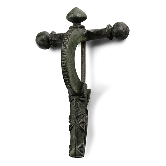 Roman Bronze Crossbow Brooch