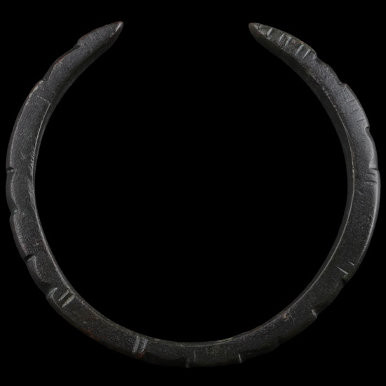 Roman Bronze Decorated Armilla Bracelet