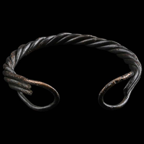 Viking Age Coiled Wire Bracelet