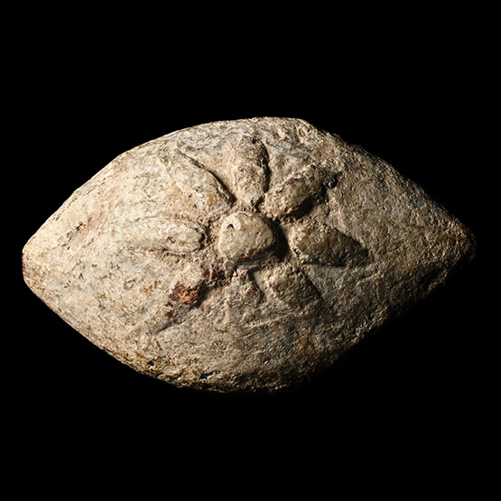 Greek Lead Slingshot with Macedonian Star