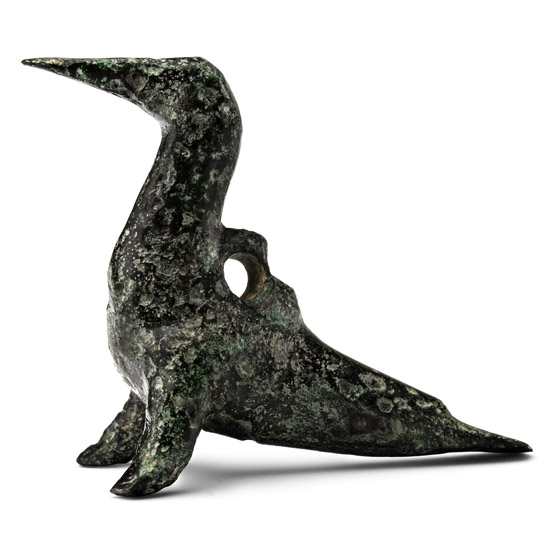Greek Bronze Bird Pendant