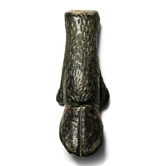 Roman Bronze Boars Hoof Casket or Lamp Leg