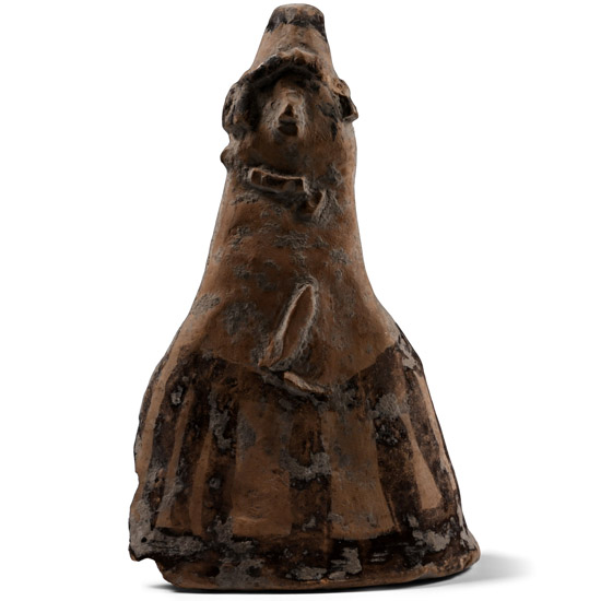 Daunian Ceramic Bell-Shaped Idol