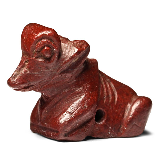 Urartian Jasper Bovine Seal Amulet
