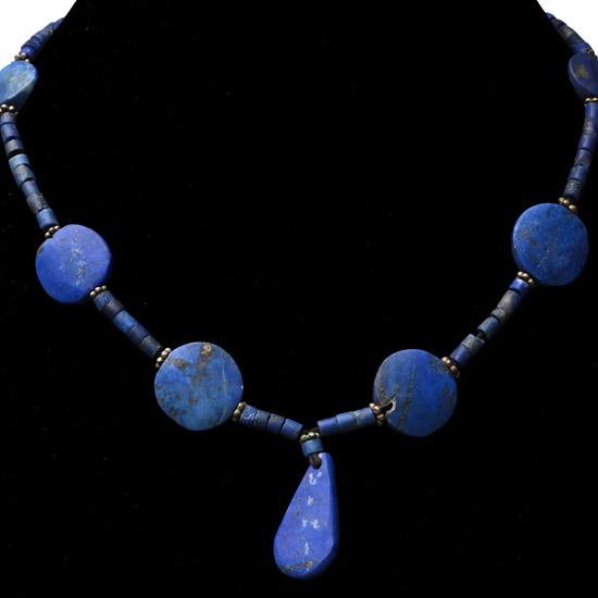 Lapis Lazuli Bead Necklace String