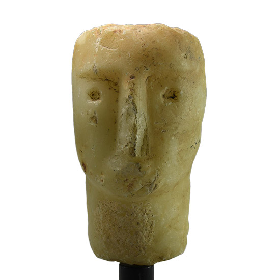 Nabataean Marble Head of a Man