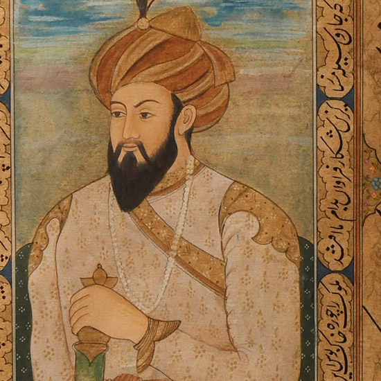 Indian Watercolour Portrait