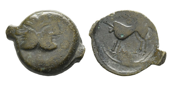 Celtic Northeast Gaul. Suessiones AE Unit.