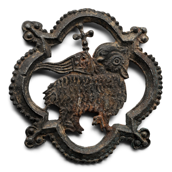 Medieval Pewter Agnus Dei Pilgrims Badge