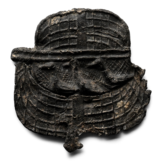 Medieval Pewter Pilgrims Badge of Saint Werburgh