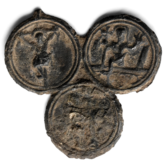 Medieval Pewter Pilgrims Badge of the Holy Blood of Wilsnack