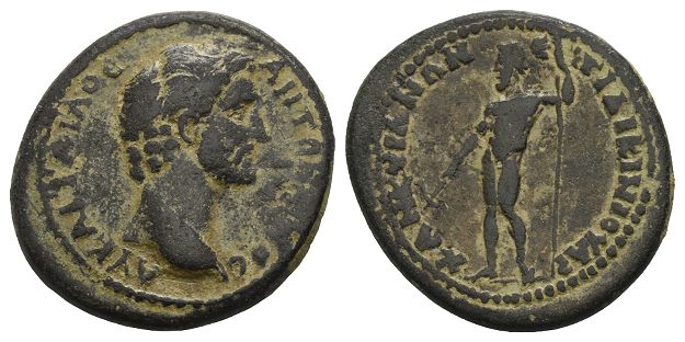 Antoninus Pius AE 26mm of Ancyra, Phrygia.
