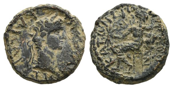 Claudius AE 18mm of Amorium, Phrygia.