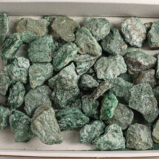 A Group of Twenty [20] Large Fuchsite Mineral Specimens