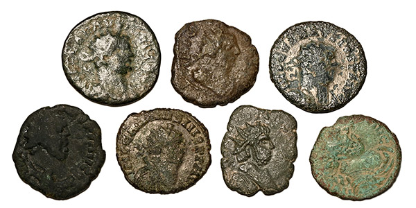 Group of Seven [7] Carausius AE Antoniniani.