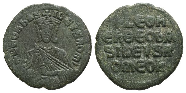 Leo VI the Wise AE Follis.