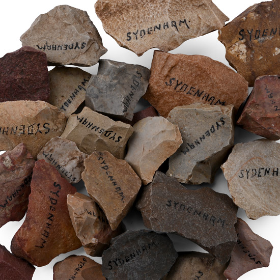 Stone Age Collection of Flints