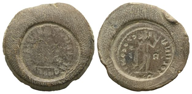 Roman Imperial, Constantine I Terracotta Forgers Casting Mould.