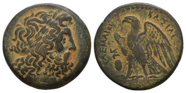 Ptolemaic Kingdom of Egypt, Ptolemy II Philadelphos AE Diobol.