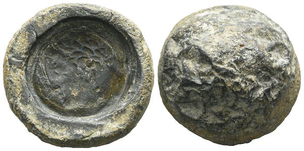 Greek BI Token Casting Mould or Coin Die.