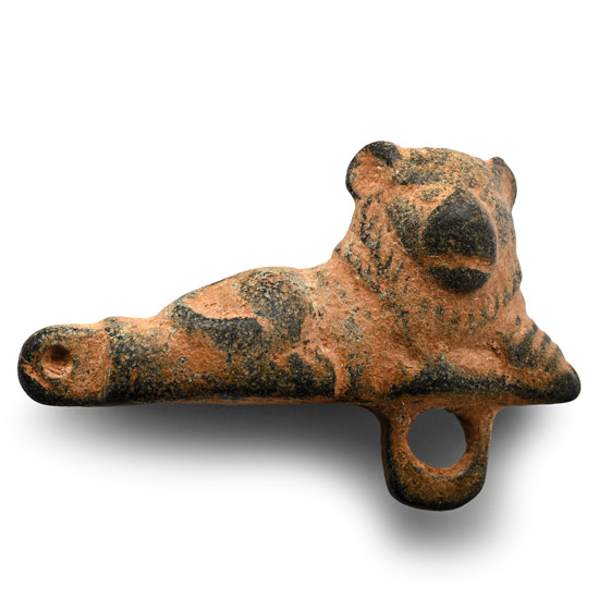 Roman Bronze Lion Lock Hasp