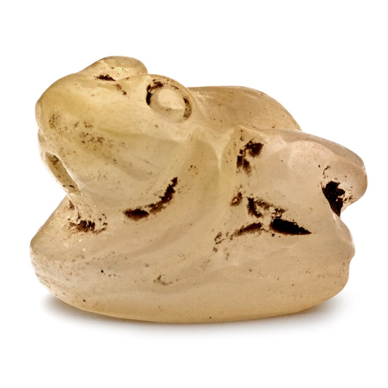 Neo-Babylonian Agate Frog Amulet