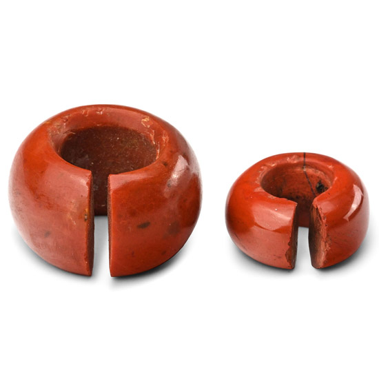 Egyptian Jasper Hair Ring Group