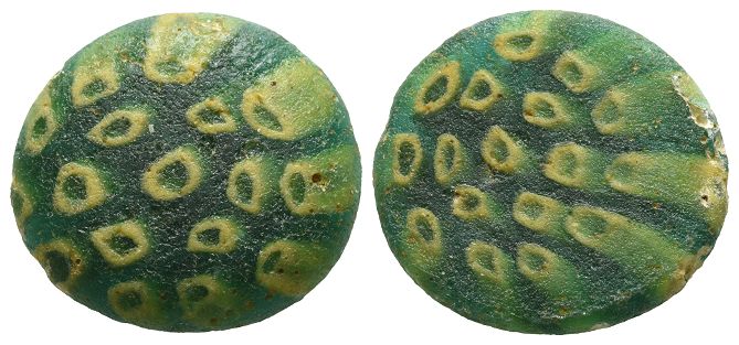 Roman Millefiori Glass Weight.