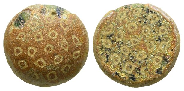 Roman Millefiori Glass Weight.