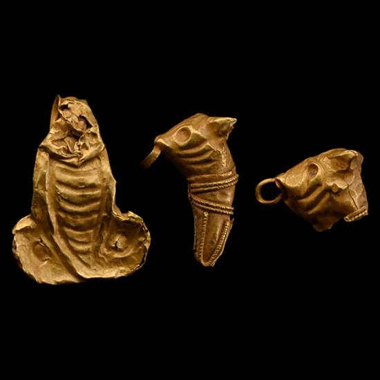 Western Asiatic Gold Pendant Group