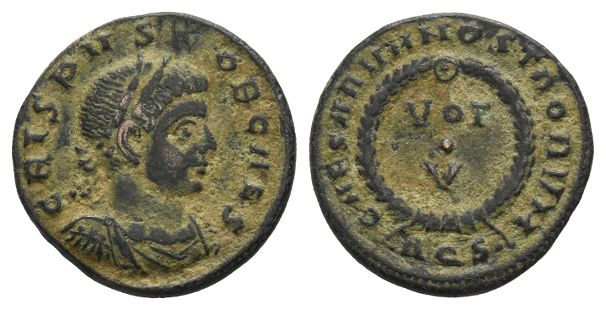 Crispus, as Caesar, BI Nummus.