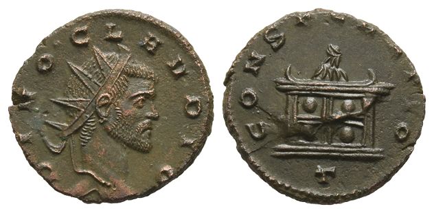 Divus Claudius II Gothicus BI Antoninianus.