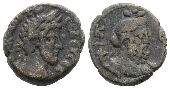 Commodus BI Tetradrachm of Alexandria, Egypt.