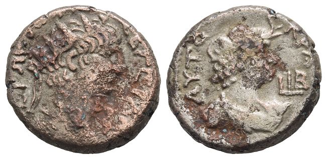 Nero BI Tetradrachm of Alexandria, Egypt.